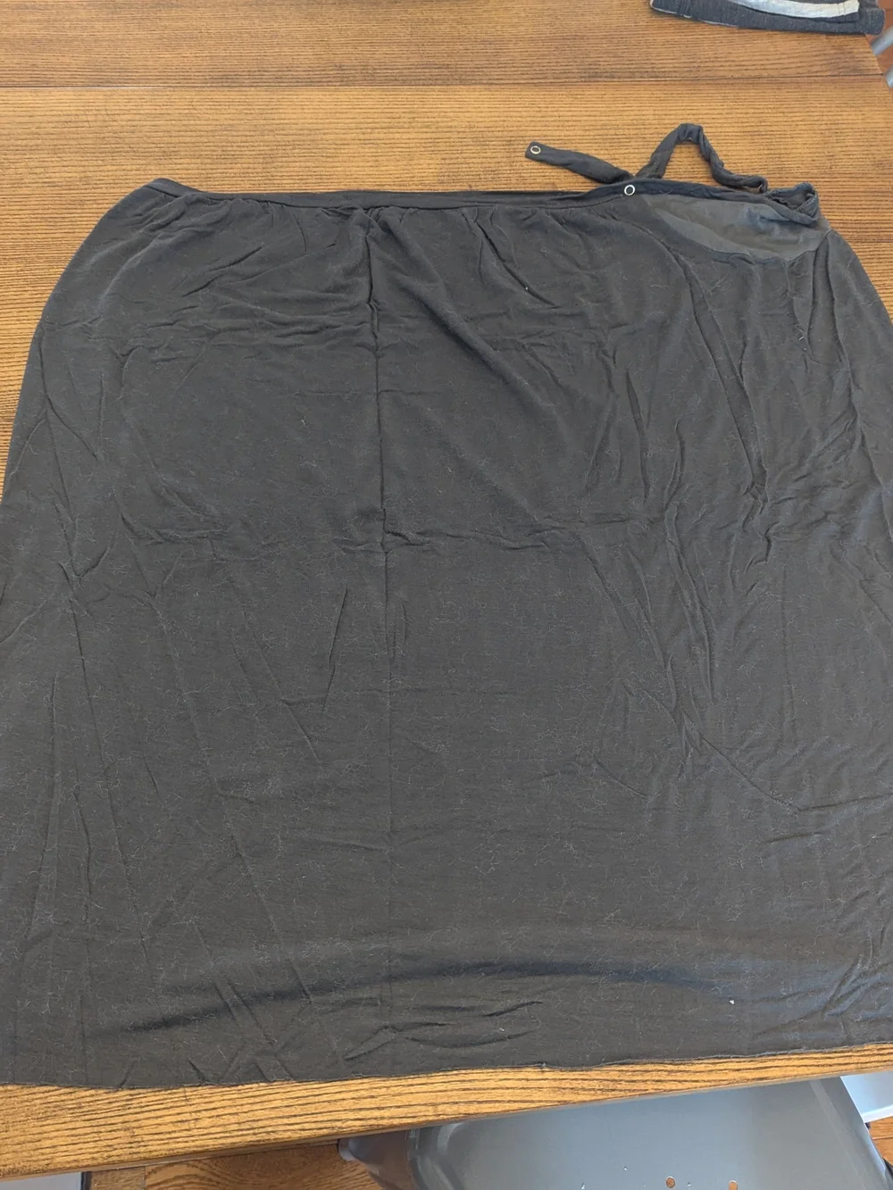 EUC Boppy Nursing Breastfeeding Baby Infant Cover Gray Adjustable